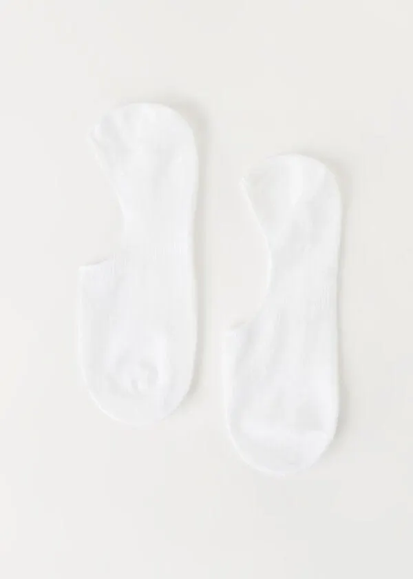 Neviditelné unisexové ponožky ze směsi bavlny a lnu