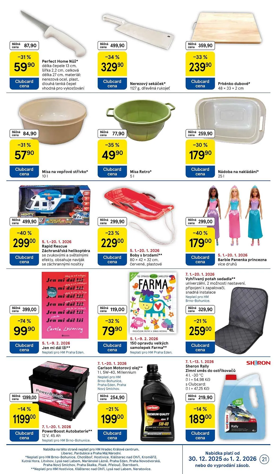 Tesco leták - 7. ledna 13. ledna 2026 - Page 21