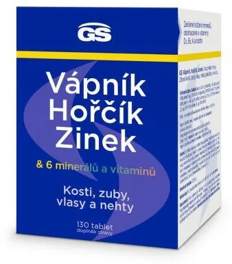 GS Vápník Hořčík Zinek tbl.130