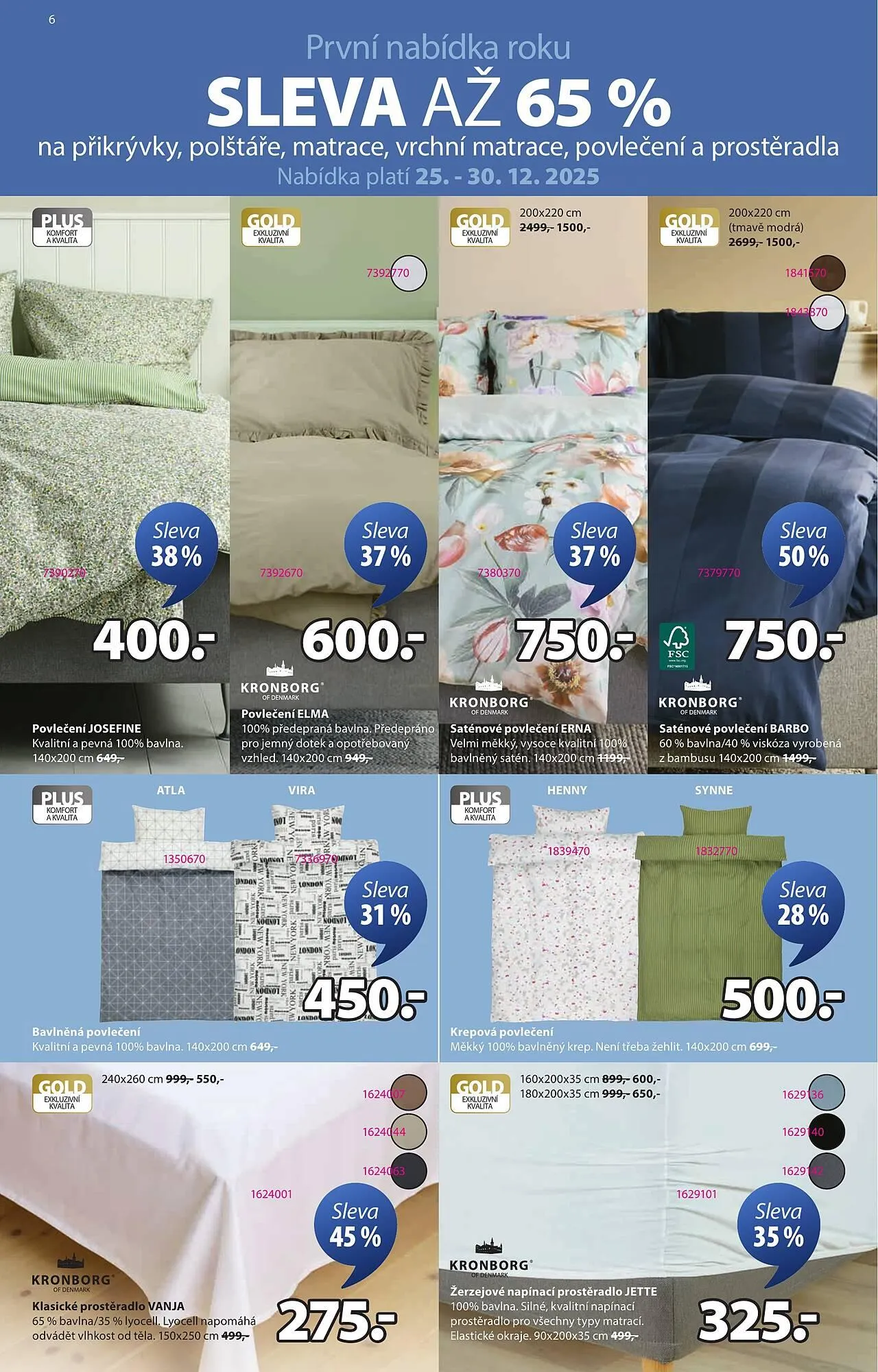 JYSK leták - 25. prosince 3. února 2026 - Page 6
