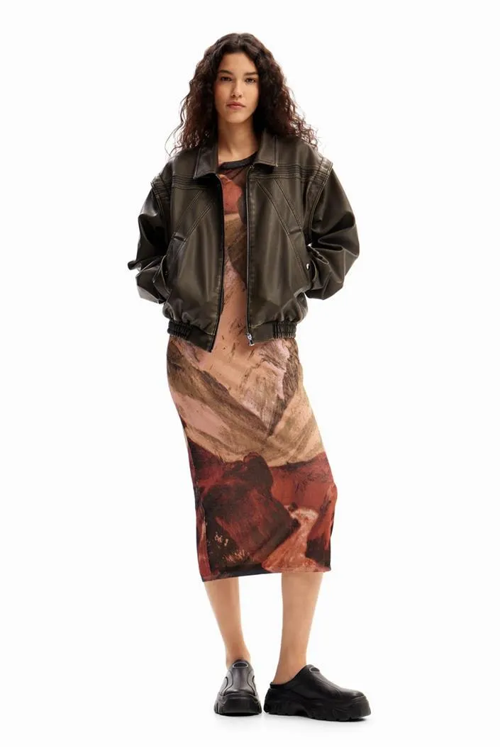 bunda Desigual Henry negro
