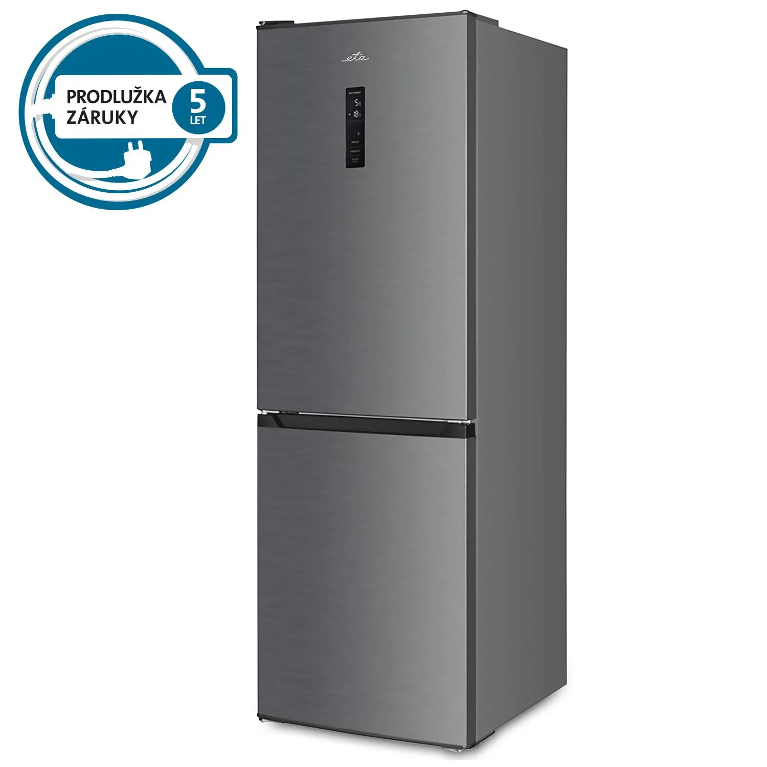 Chladnička s mrazničkou ETA 436290010BN nerez
