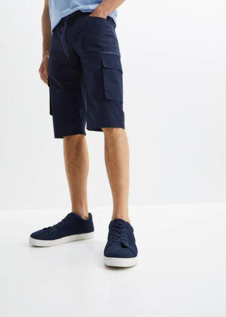 Dlouhé cargo bermudy Regular Fit
