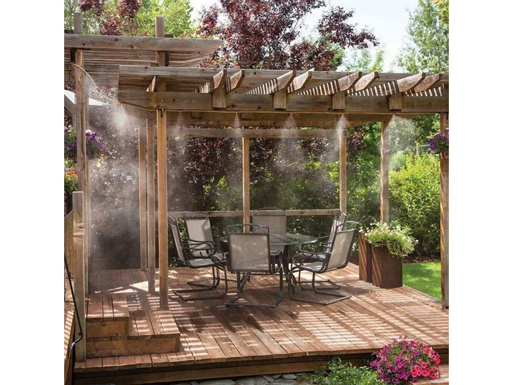 Osvěžovací set Vodní mlha 15 m 8ks mikrotrysek