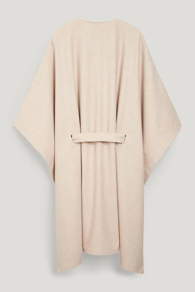 Pončo - vlněná směs