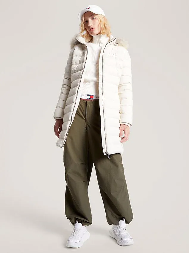 Essential Hooded Down-Filled Coat