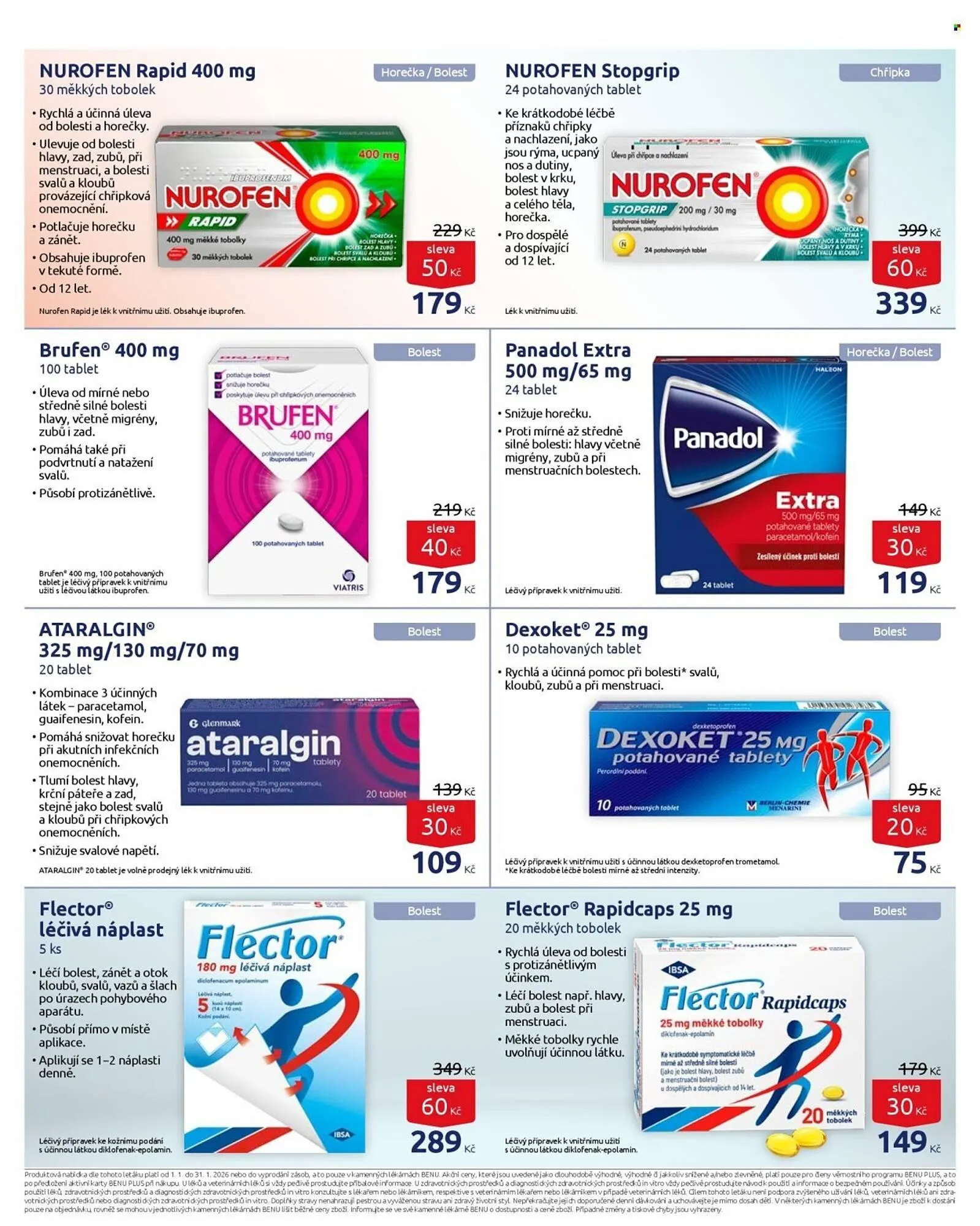 Benu leták - 1. ledna 31. ledna 2026 - Page 17