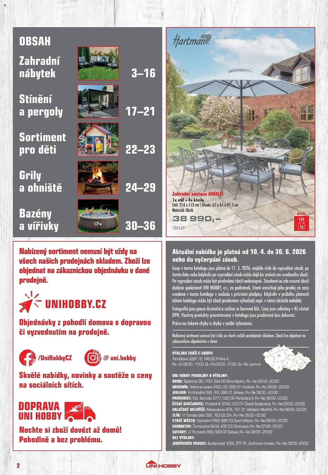 Uni Hobby leták - 10. dubna 30. června 2026 - Page 2