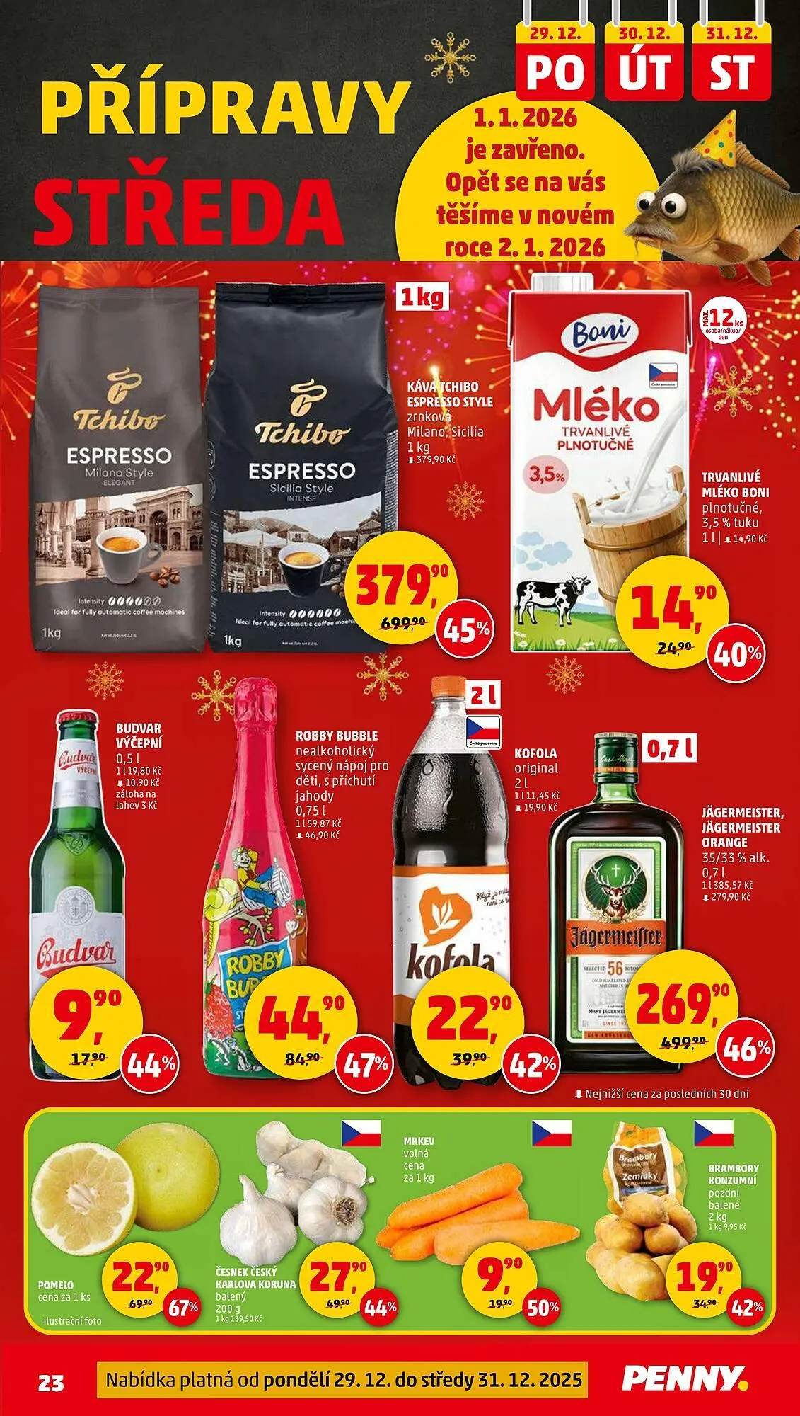 Penny Market leták - 27. prosince 31. prosince 2025 - Page 23