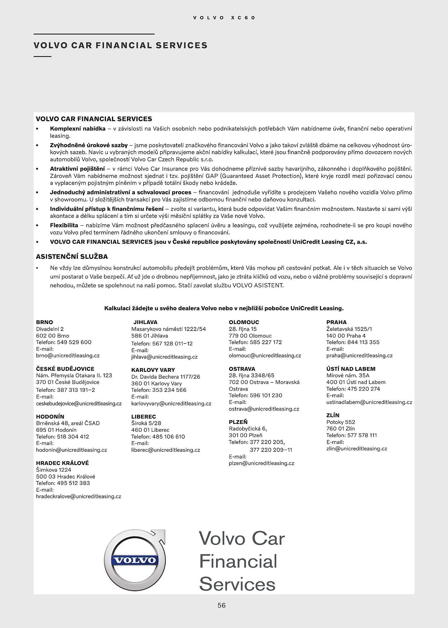 Volvo XC60 leták - 12. července 31. prosince 2024 - Page 57