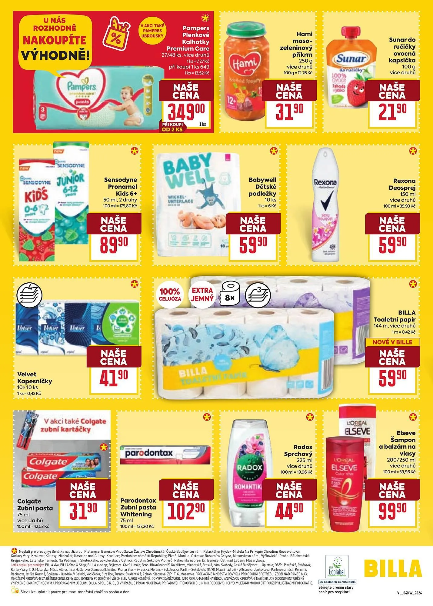 Billa leták - 21. ledna 27. ledna 2026 - Page 34