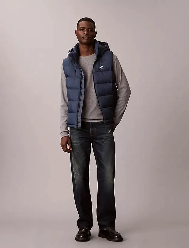 Hooded Down Puffer Gilet