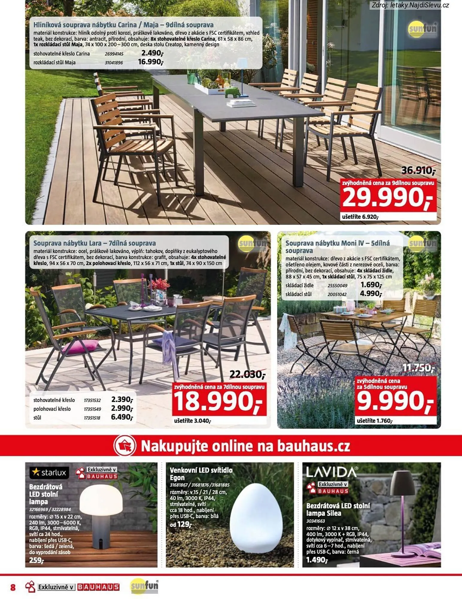 Bauhaus leták - 30. dubna 28. května 2026 - Page 8