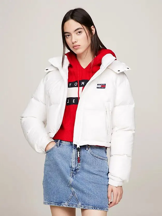 Cropped Alaska Puffer Jacket