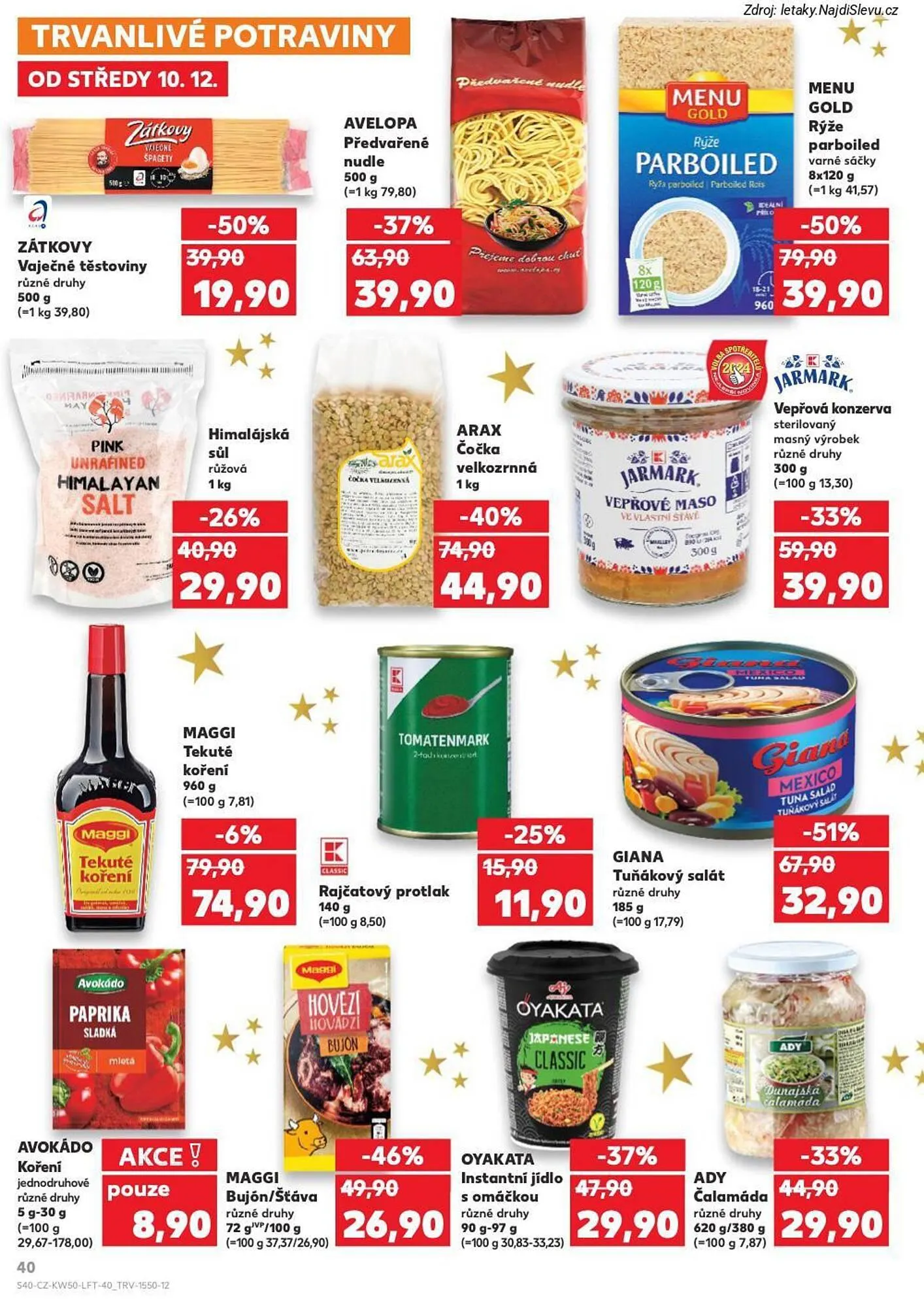 Kaufland leták - 10. prosince 16. prosince 2025 - Page 40