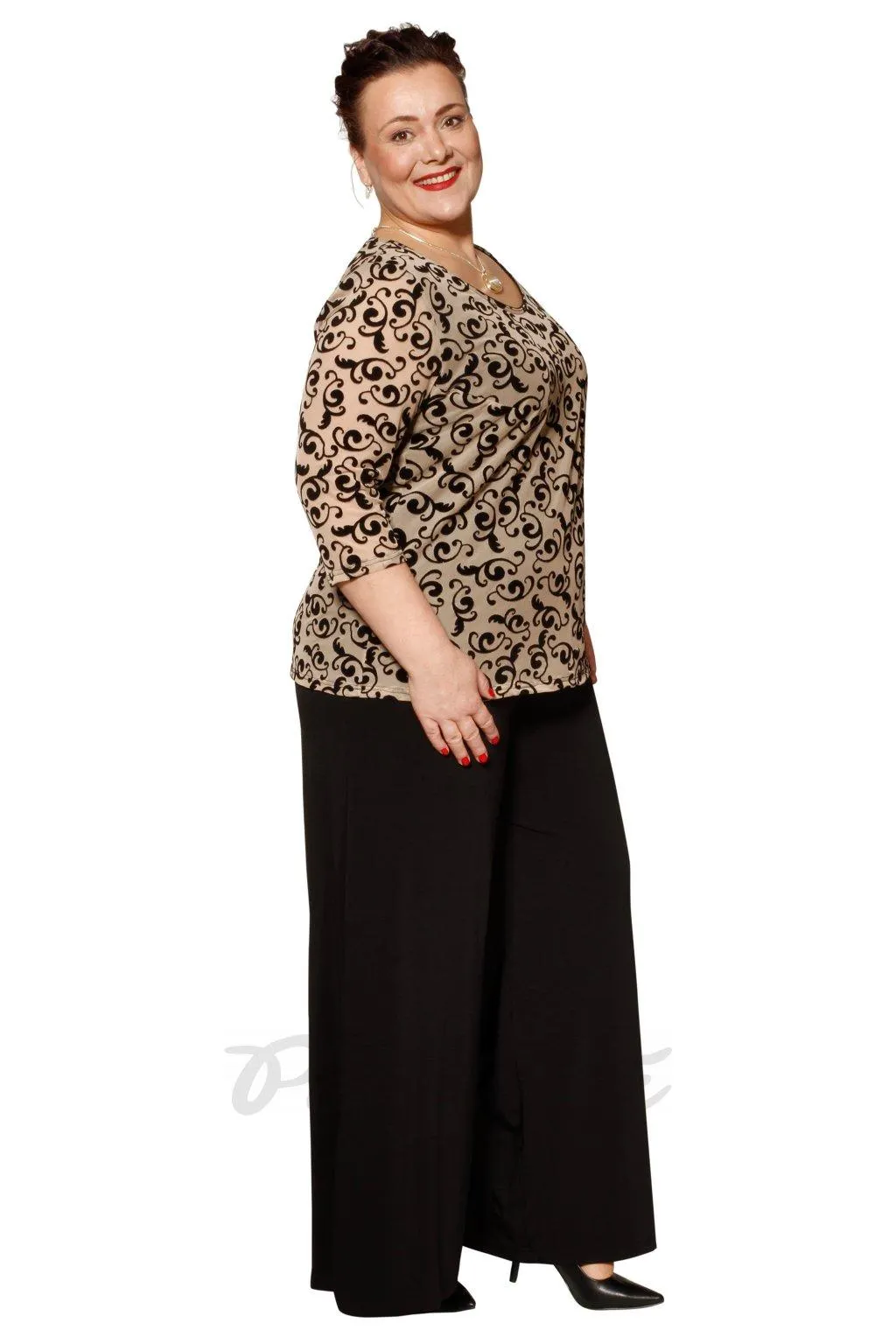 Kalhotová sukně GABKA - kvalitní polyester elastan - varianty