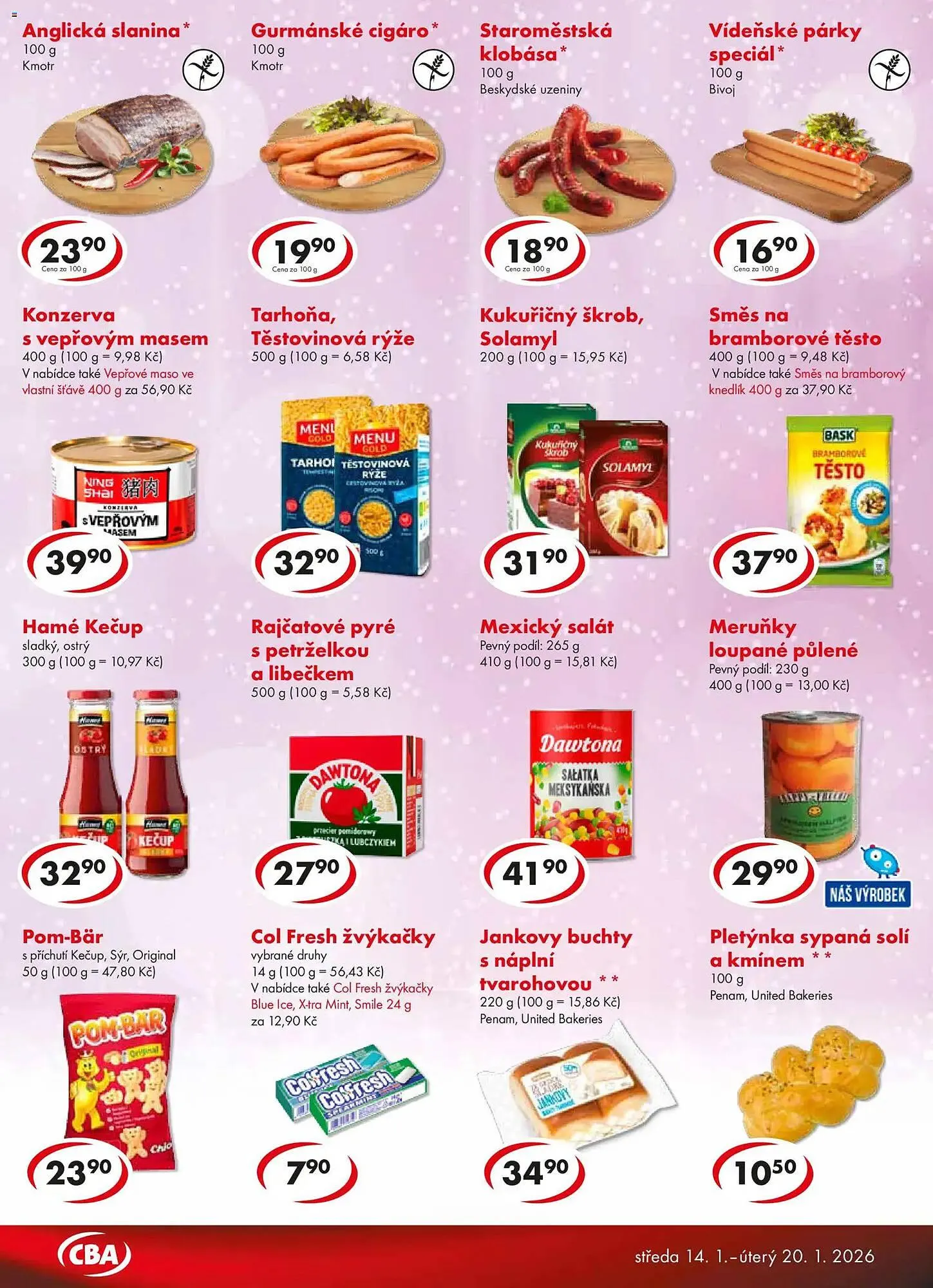 CBA leták - 14. ledna 20. ledna 2026 - Page 3
