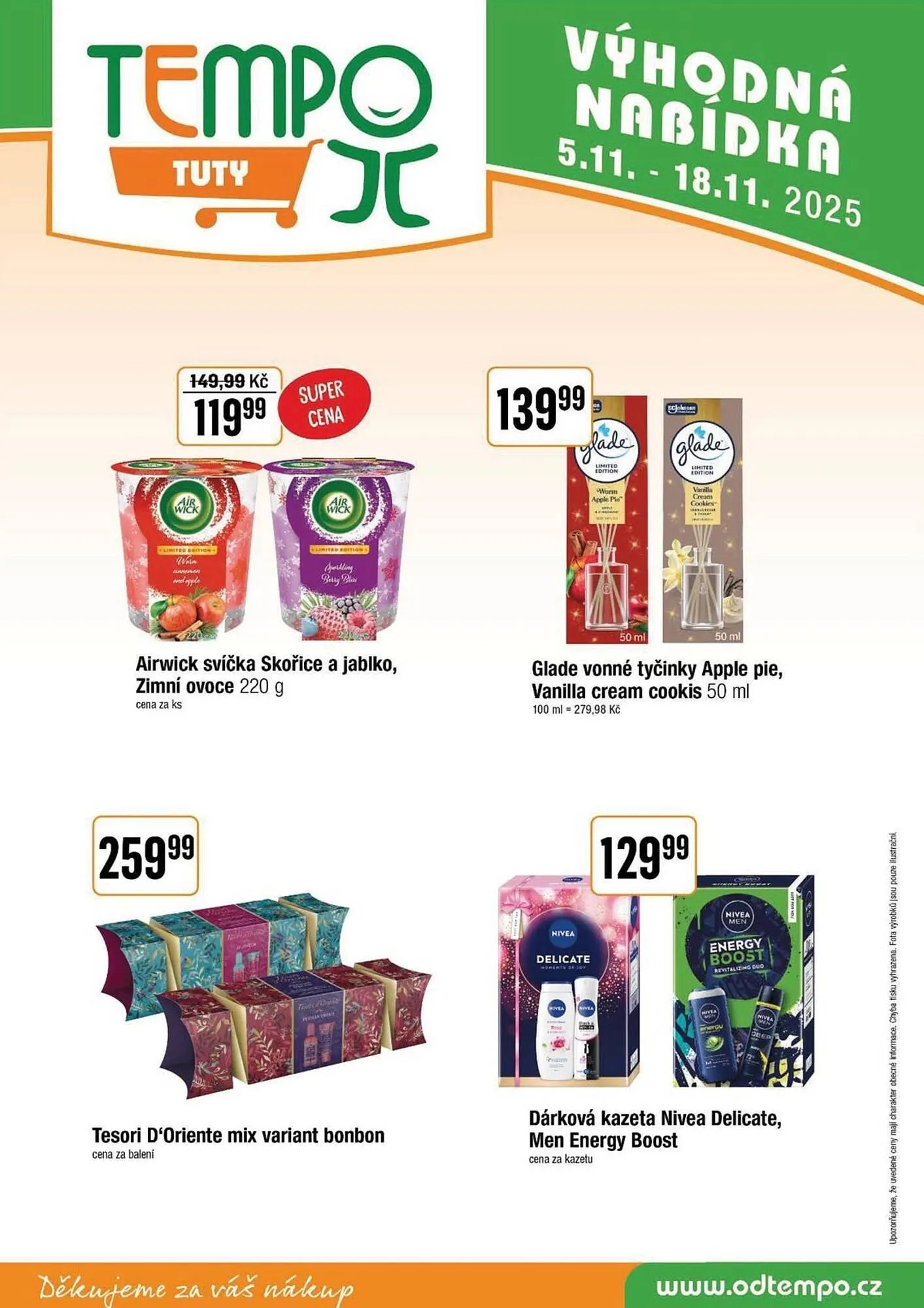 TEMPO leták - 5. listopadu 18. listopadu 2025 - Page 15