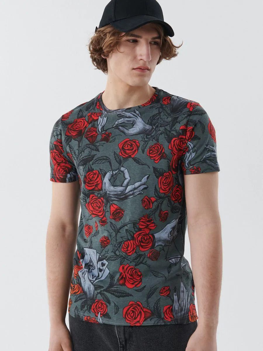 Tričko s celoplošným potiskem