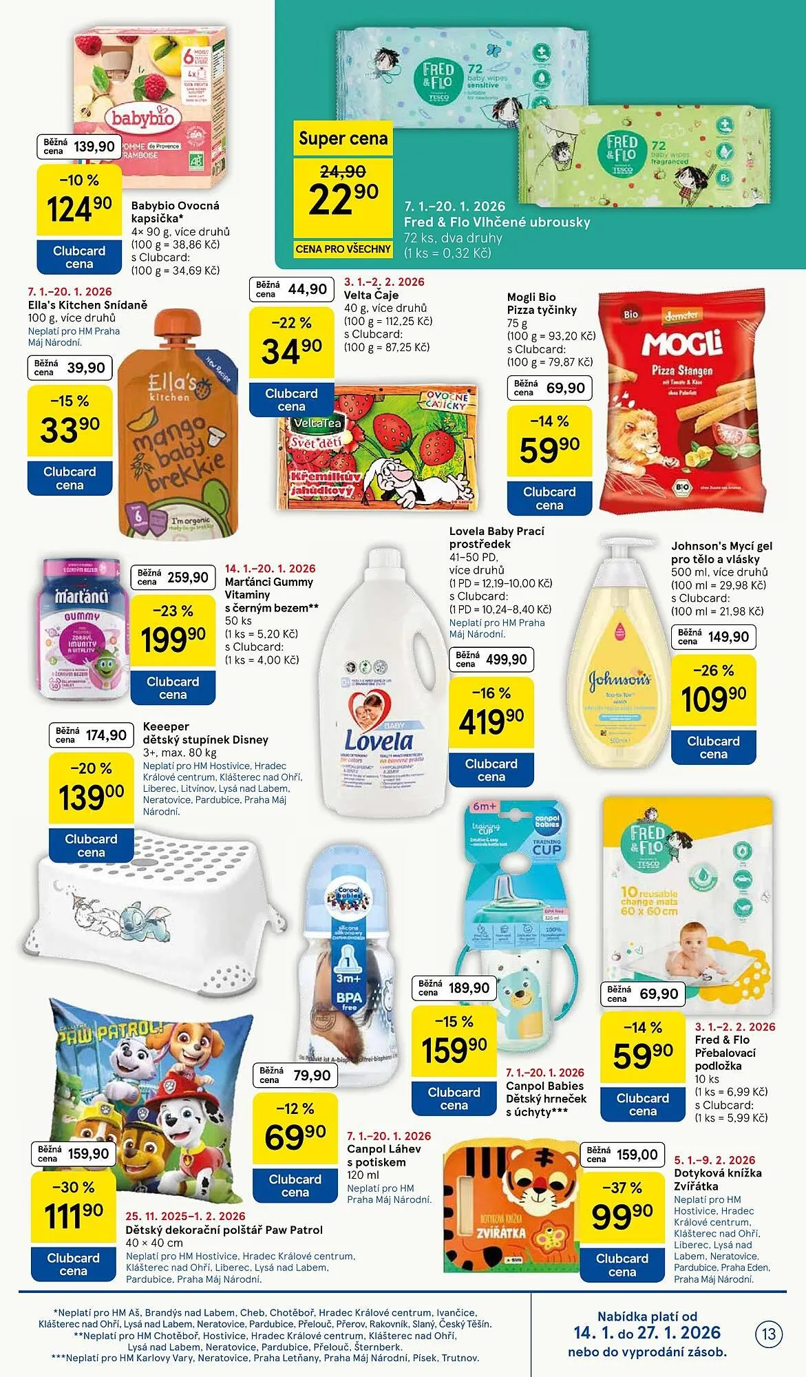 Tesco leták - 14. ledna 20. ledna 2026 - Page 13
