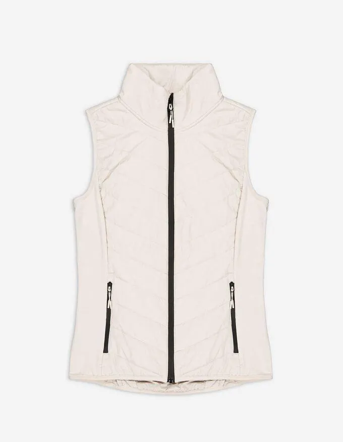 Steppelt mellény - Steppelt varrással