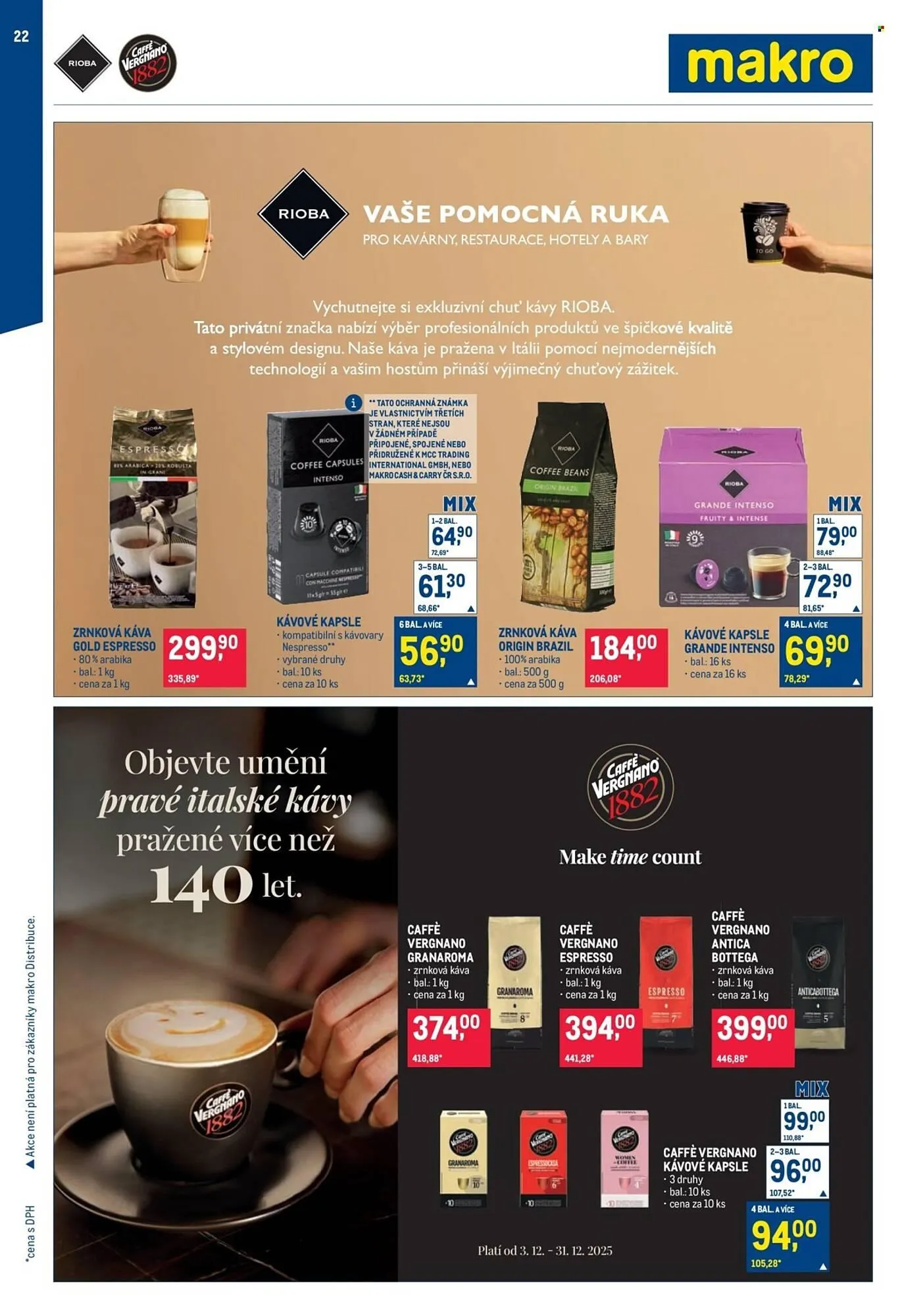 Makro leták - 3. prosince 31. prosince 2025 - Page 22