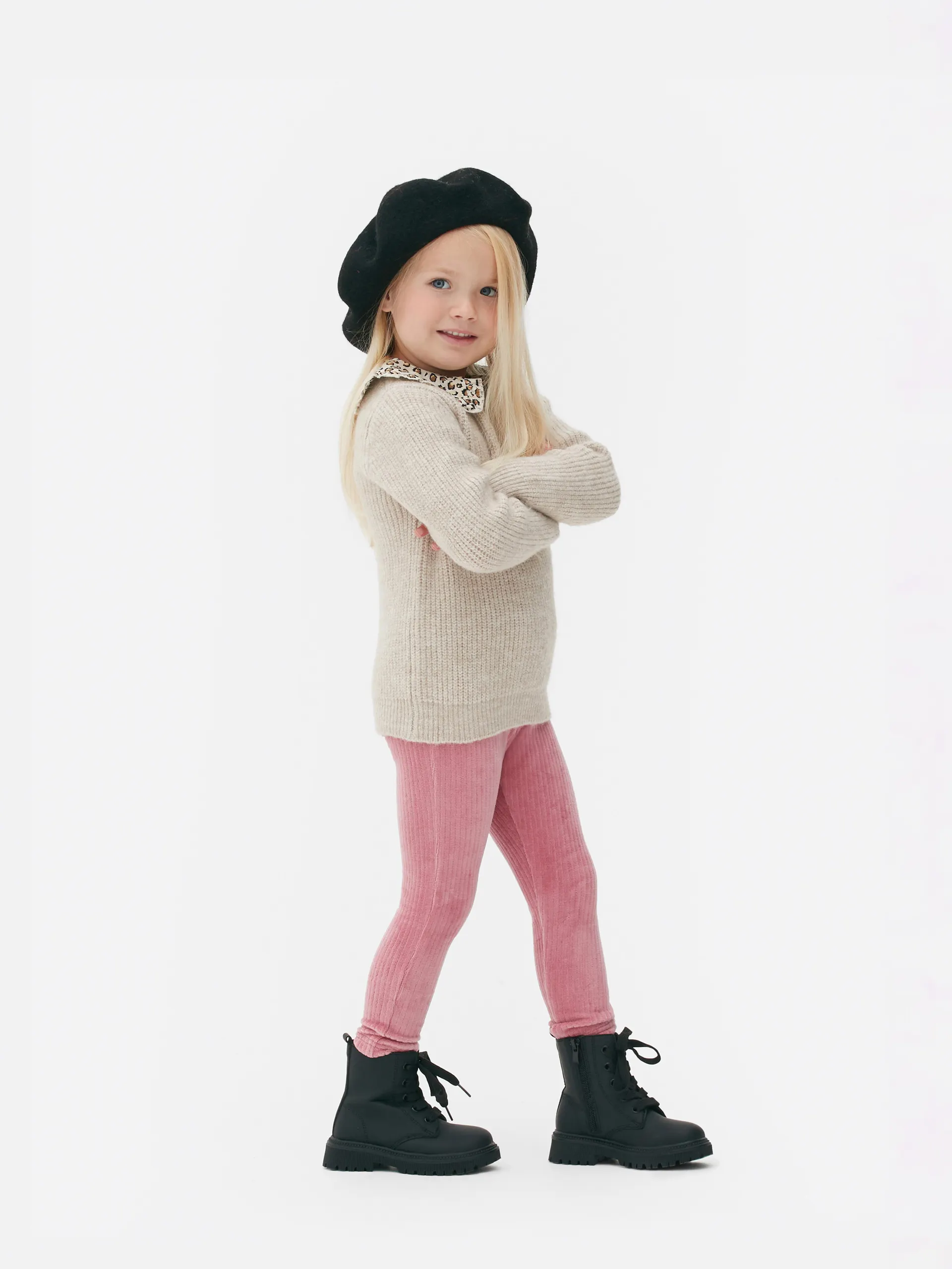 Manšestrové strečové legíny