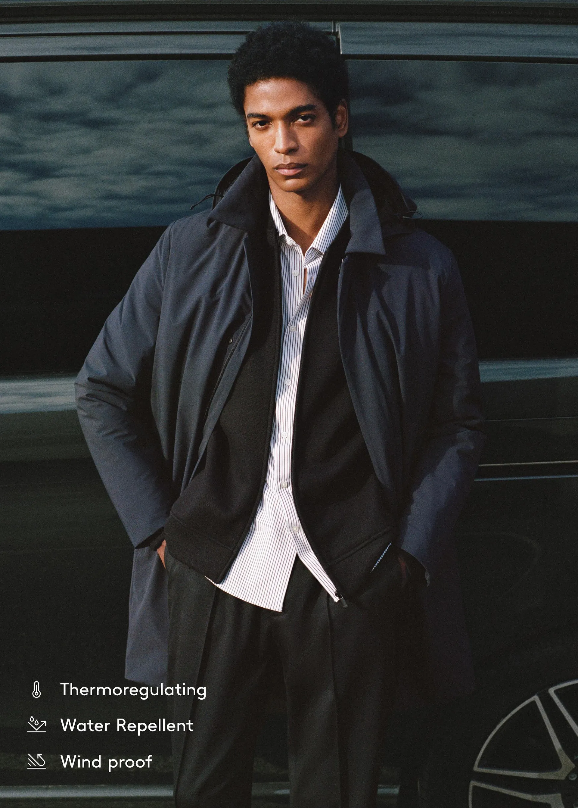 Prošívaná parka s kapucí SOFEELATE®