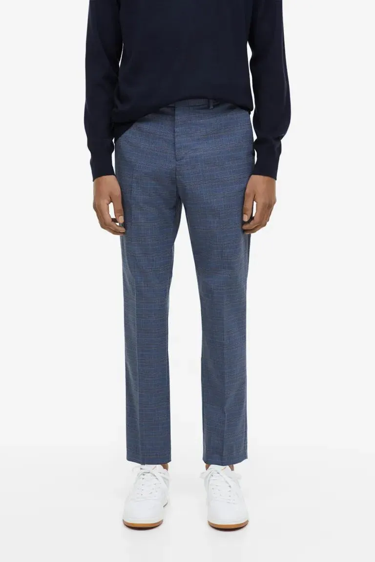 Společenské kalhoty Slim Fit