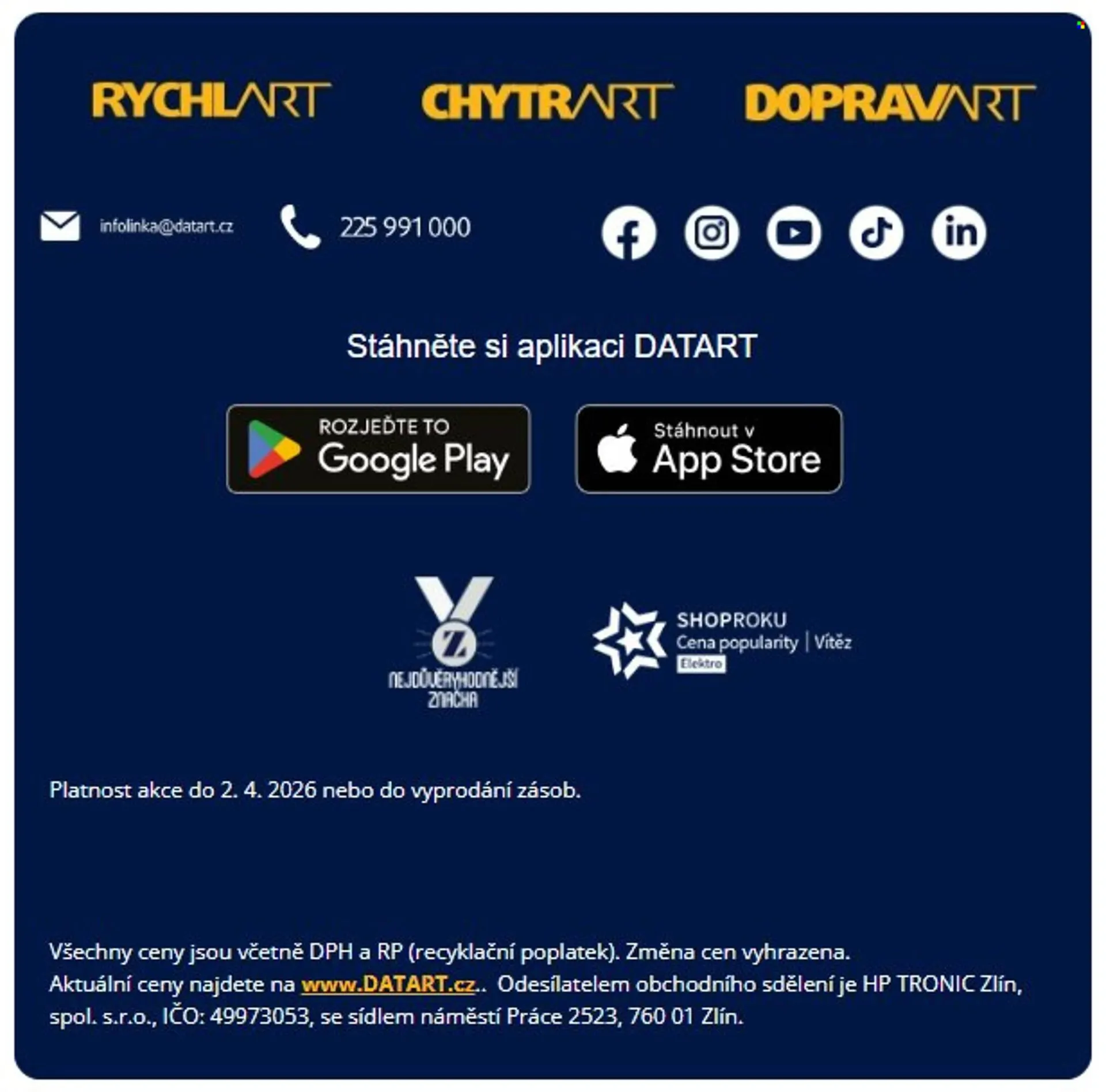 Datart leták - 31. března 2. dubna 2026 - Page 6