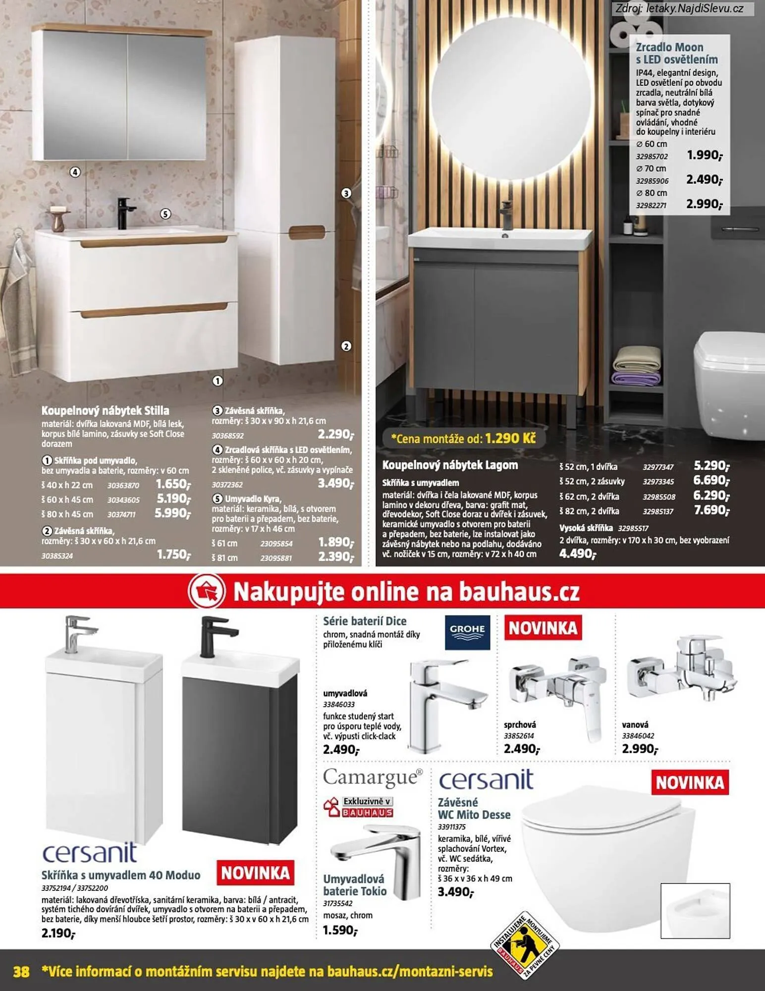 Bauhaus leták - 30. dubna 28. května 2026 - Page 38