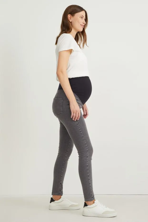 Těhotenské džíny - jegging jeans