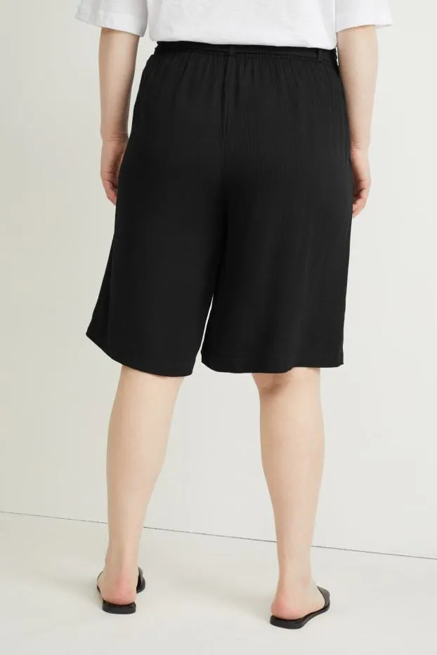 Šortky - high waist