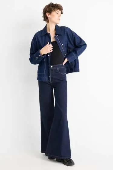 Flared jeans - high waist