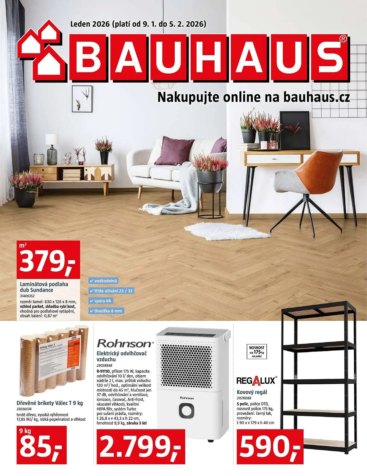 Bauhaus leták - 9. ledna 5. února 2026 - Page 1