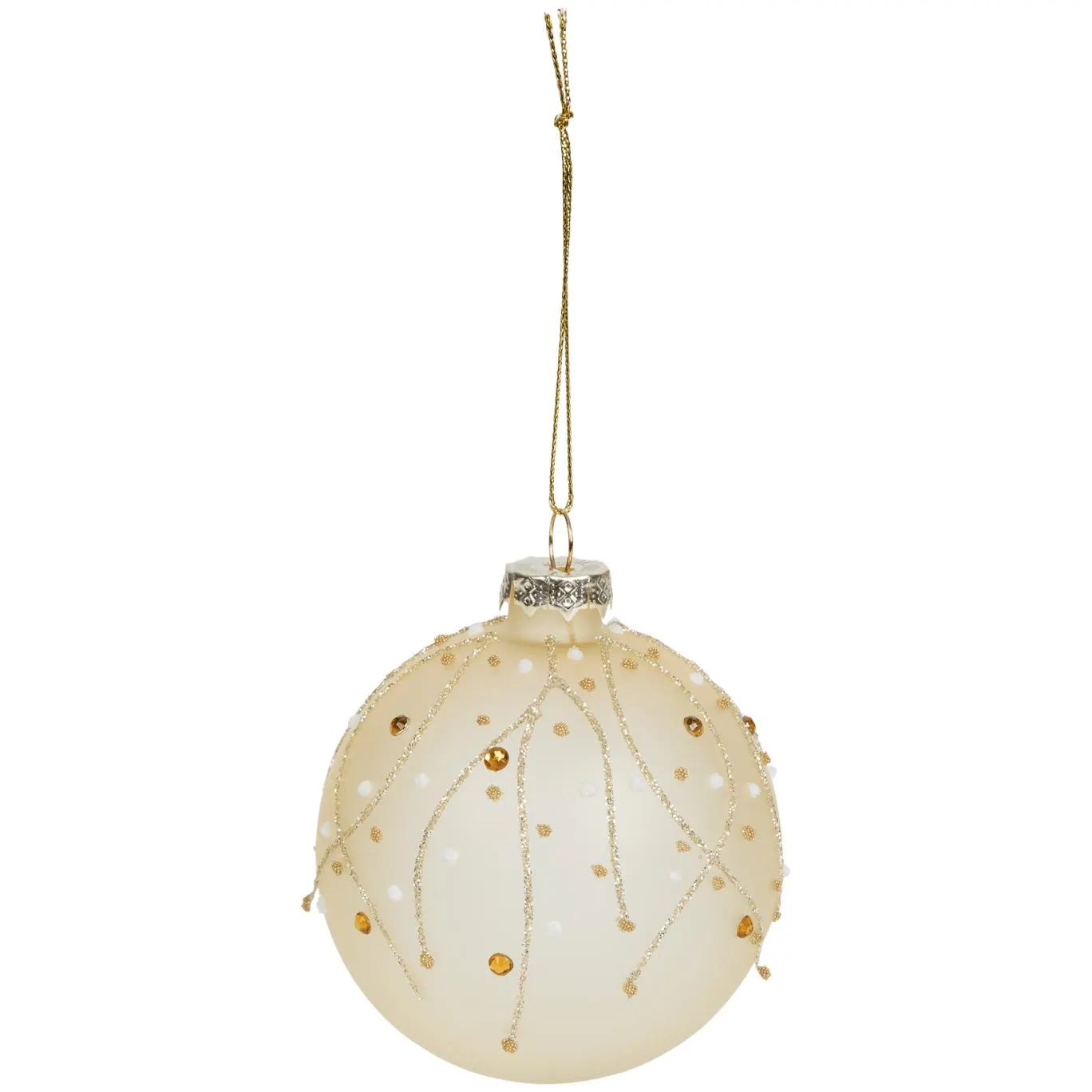 Palla di Natale in vetro Suzan