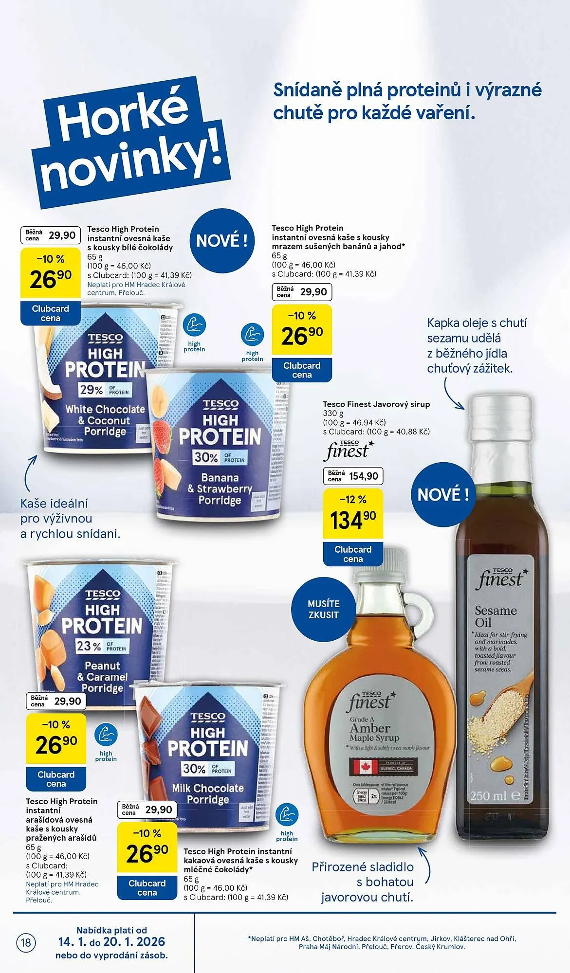 Tesco leták - 14. ledna 20. ledna 2026 - Page 18