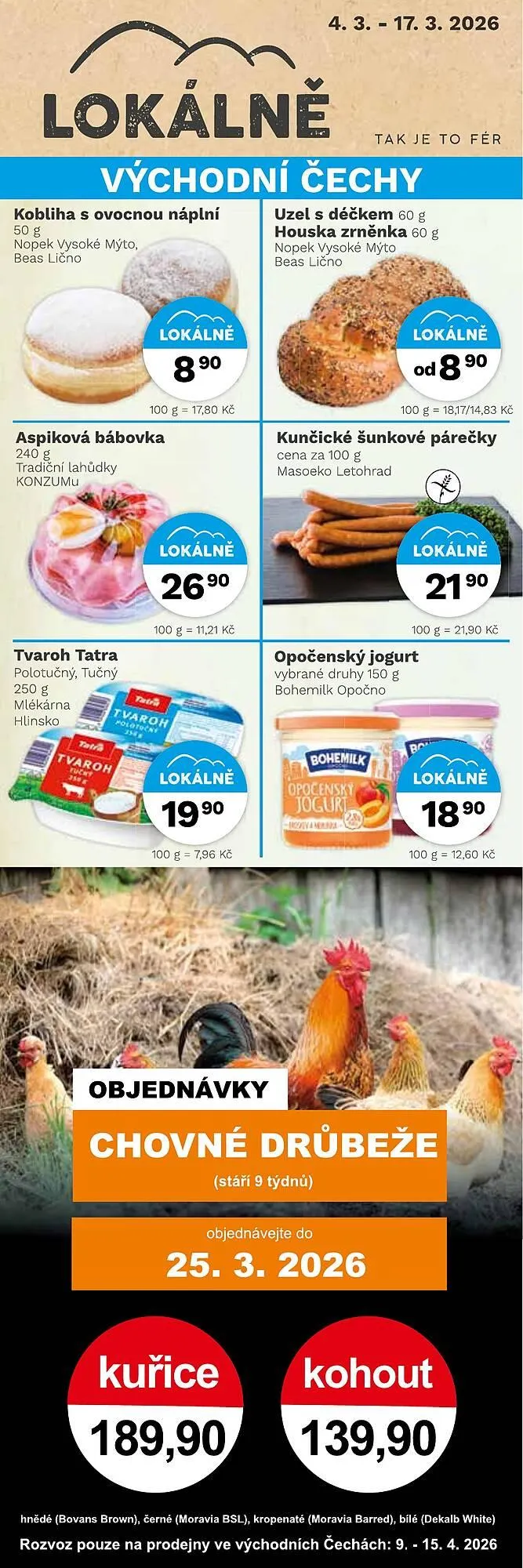 Konzum leták - 4. března 17. března 2026 - Page 2