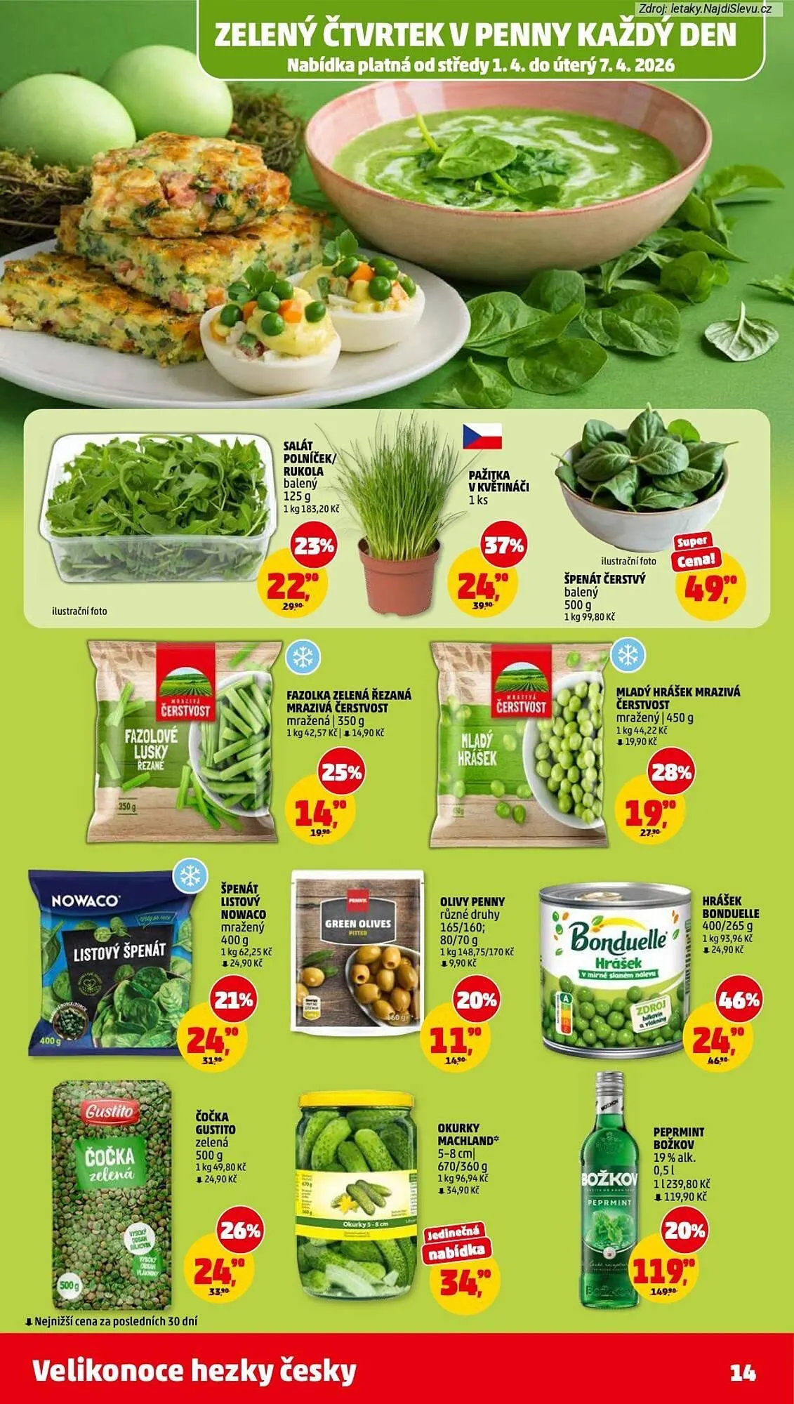 Penny Market leták - 1. dubna 7. dubna 2026 - Page 14