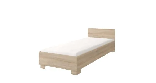 Postel DAMASO II/III /ERIBERTO III 90 x 200 cm, dub sonoma DOPRODEJ