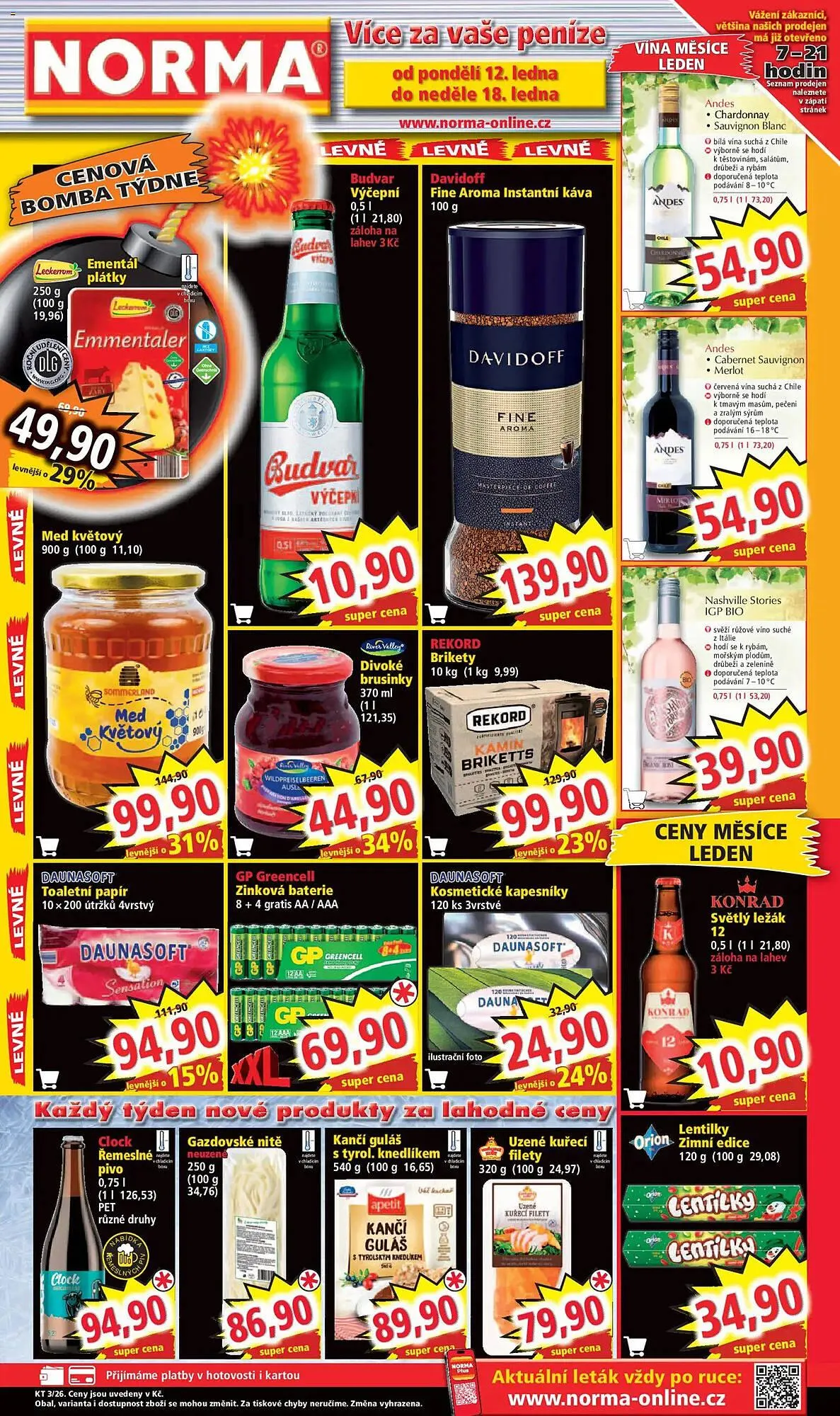 Norma leták - 12. ledna 18. ledna 2026 - Page 1