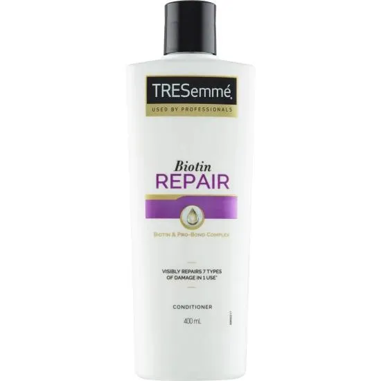 TRESemmé kondicionér pro poškozené vlasy Repair Biotin, 400 ml