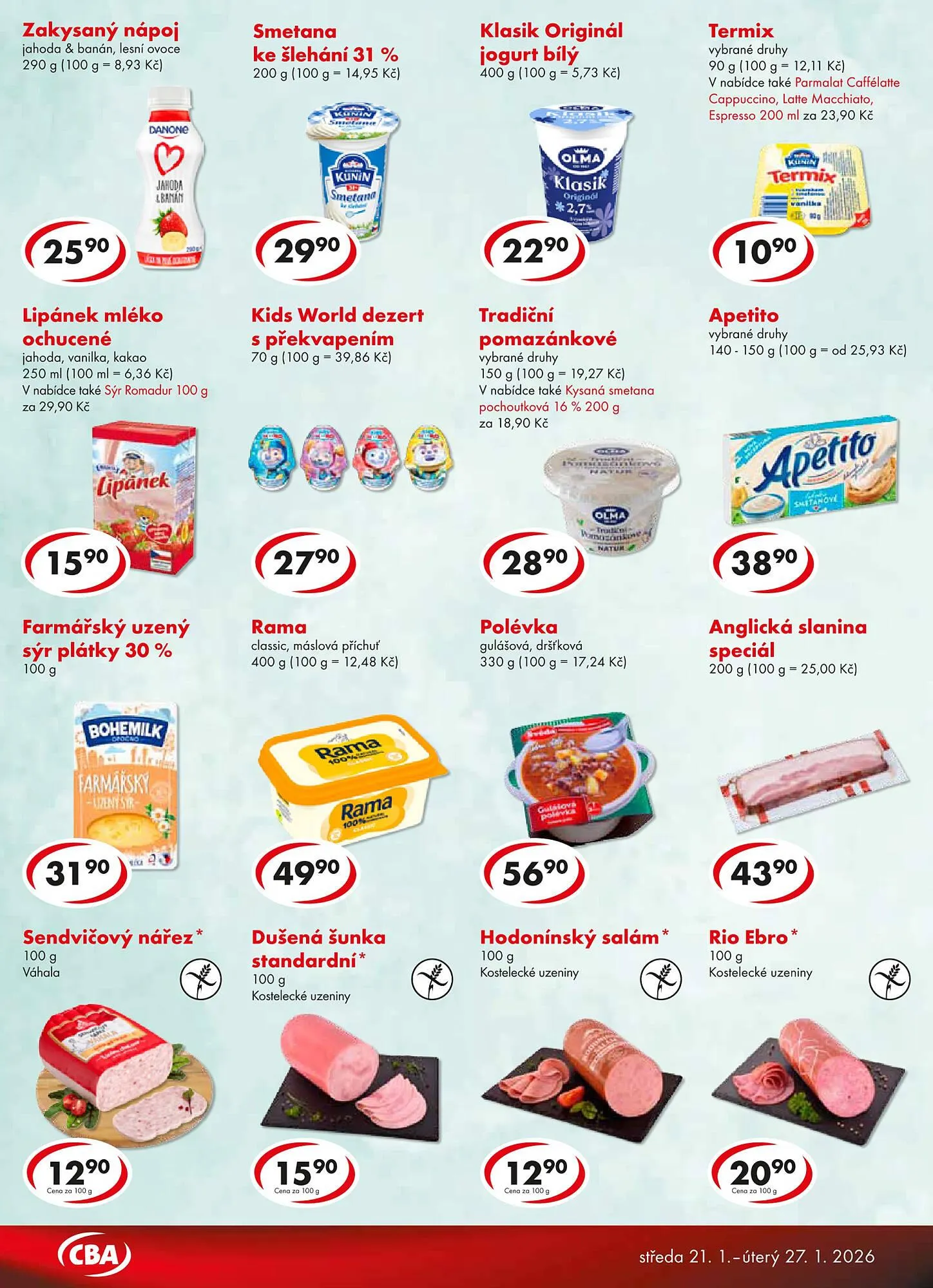 CBA leták - 21. ledna 27. ledna 2026 - Page 2