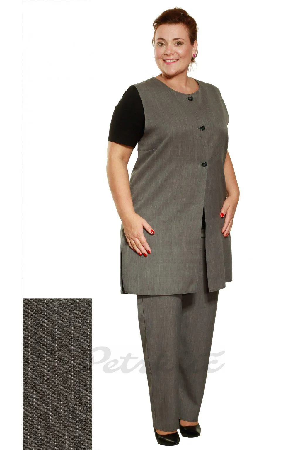 Látkové kalhoty pro plnoštíhlé APA - varianty