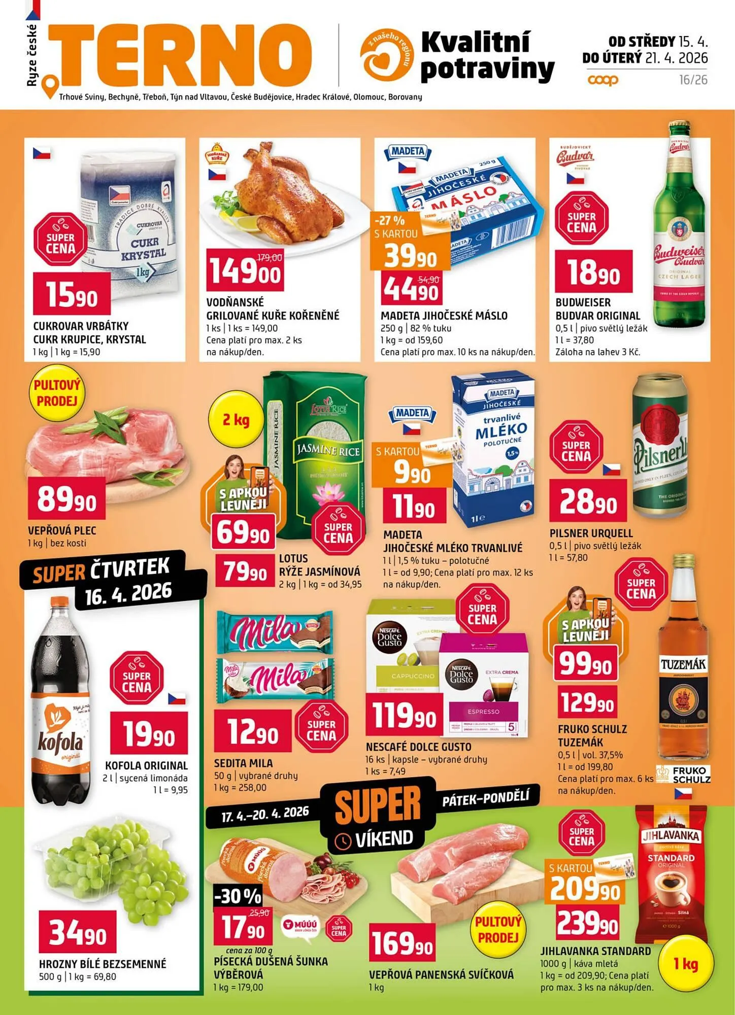 Terno leták - 15. dubna 21. dubna 2026 - Page 1