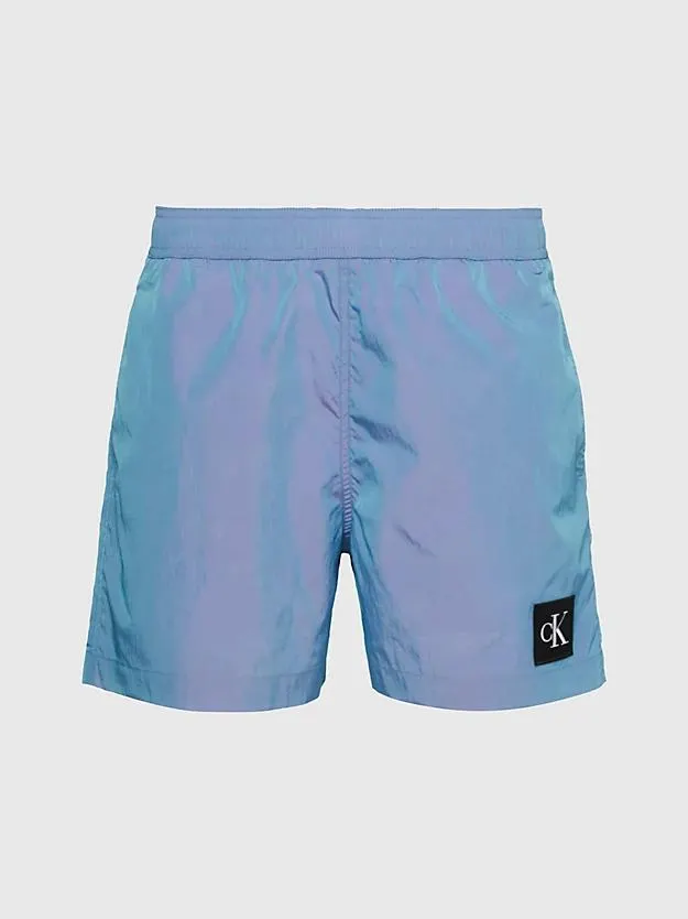 Medium zwemshort met trekkoord - CK Nylon