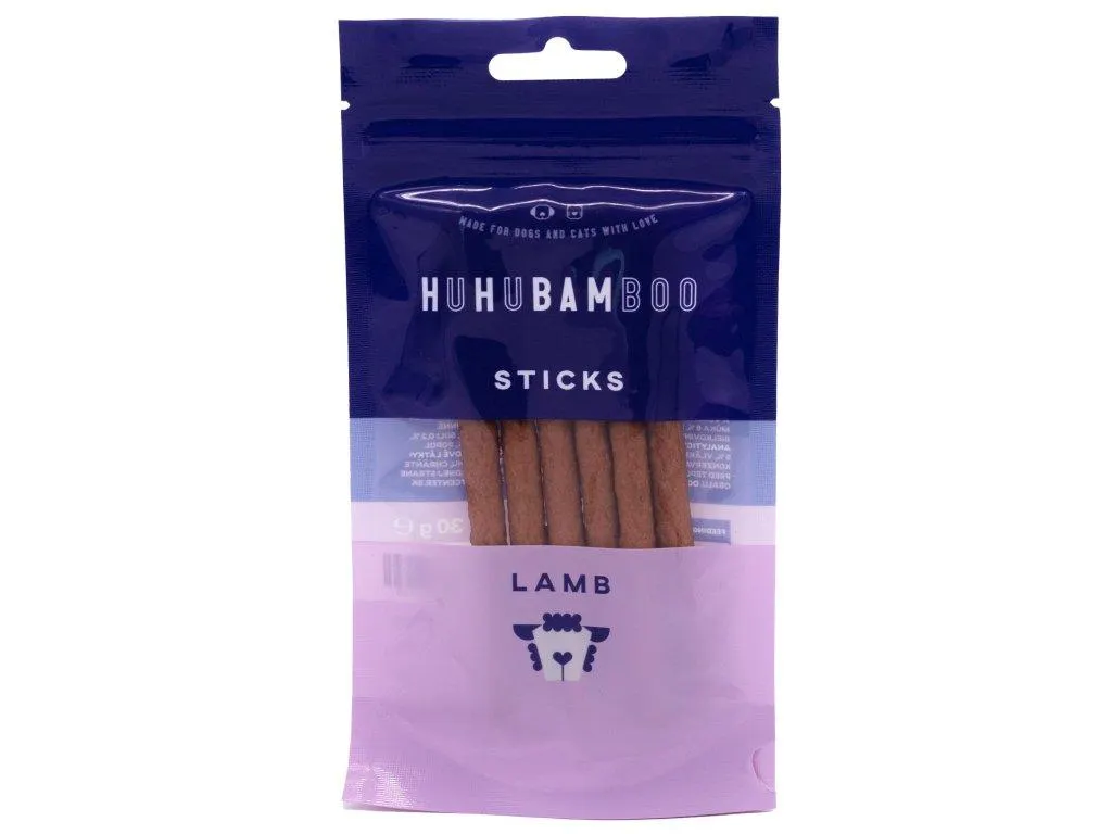 Huhubamboo jehněčí sticks 30 g
