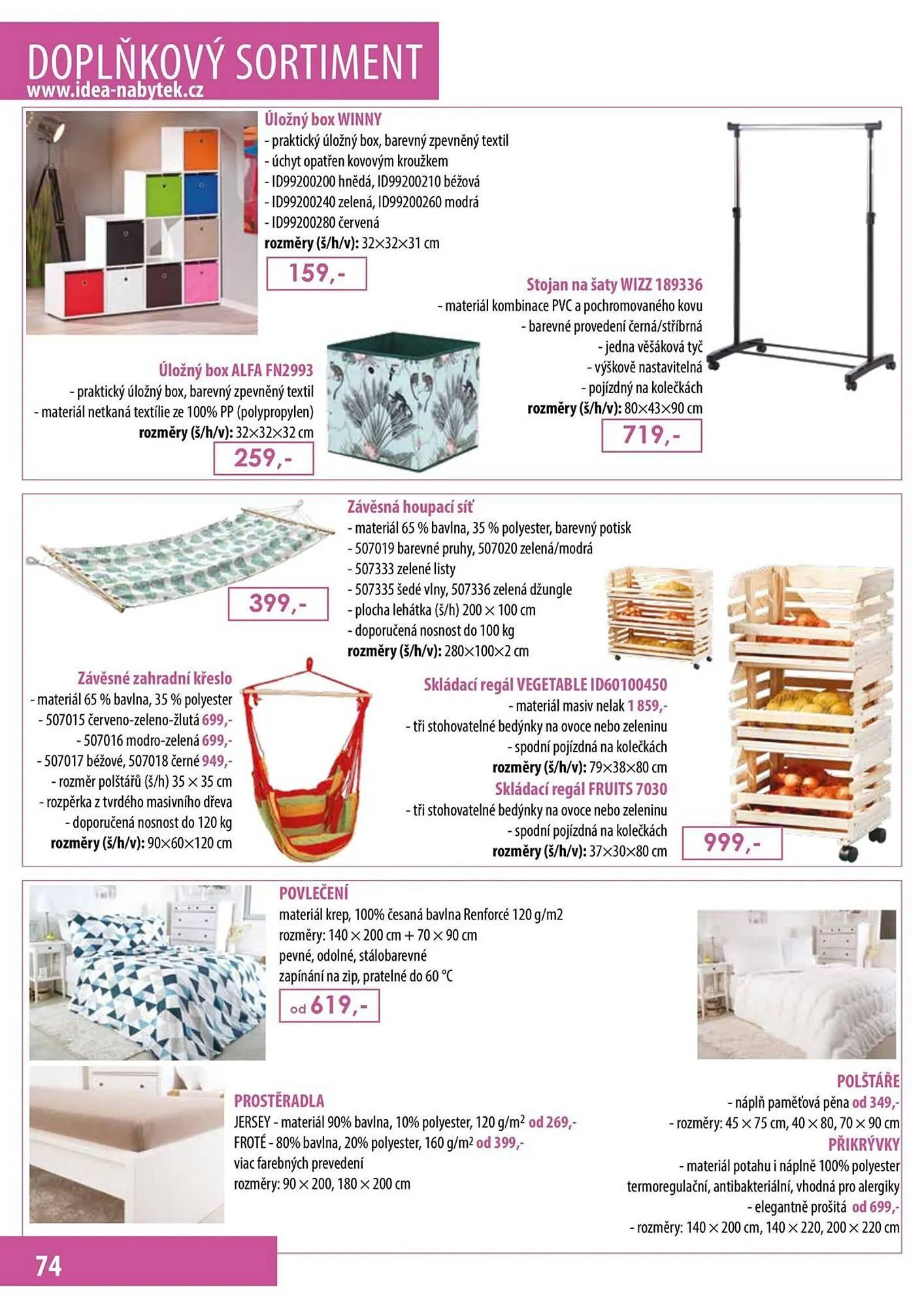 IDEA nábytek leták - 2. prosince 4. února 2026 - Page 74