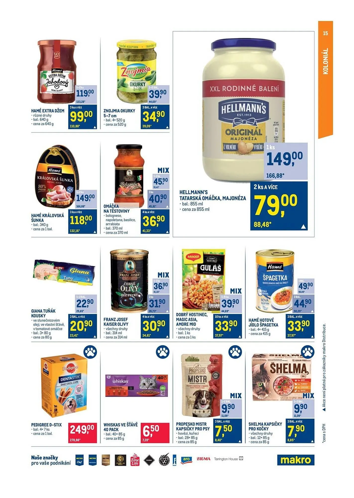 Makro leták - 20. listopadu 3. prosince 2024 - Page 15