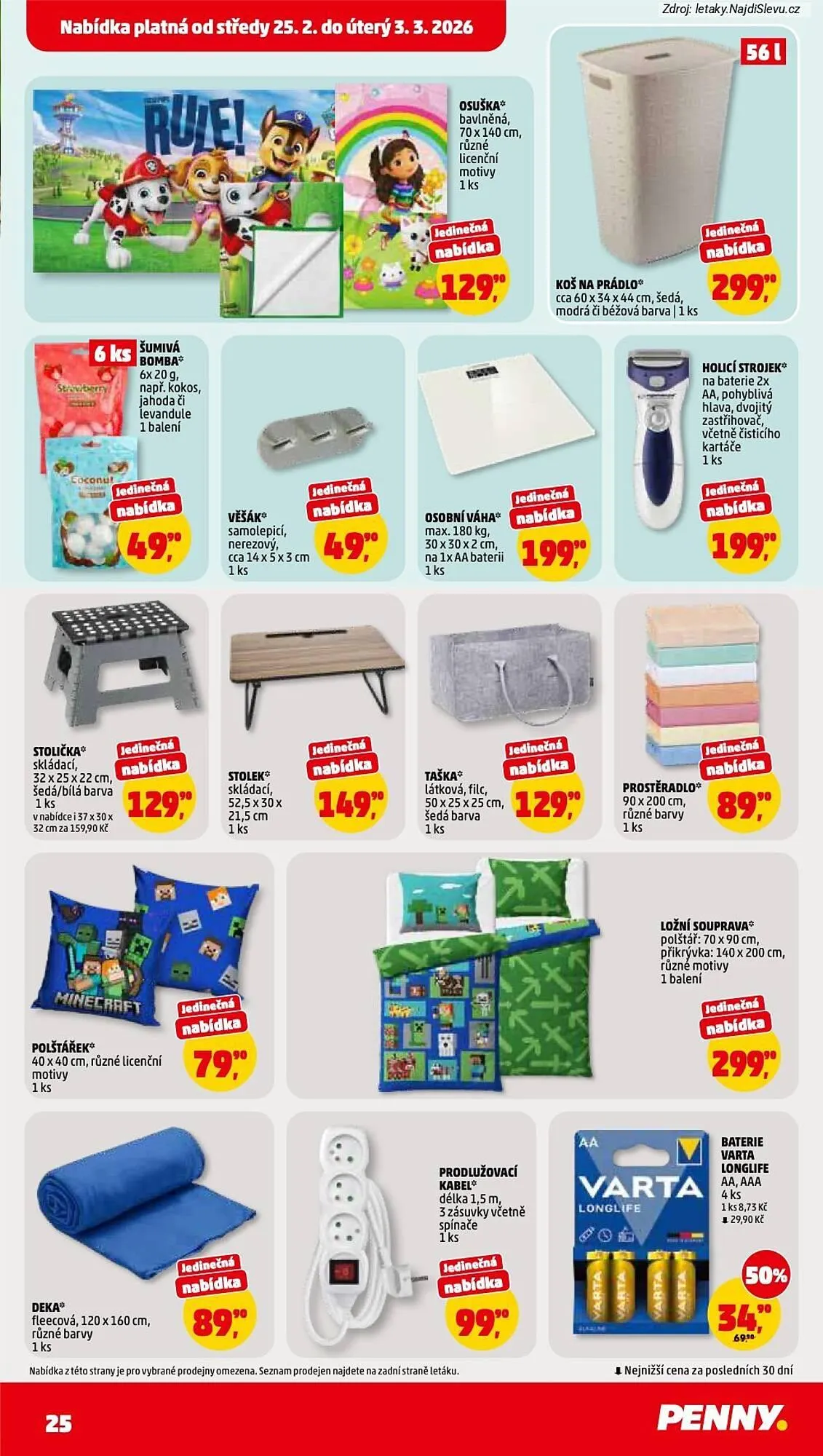 Penny Market leták - 25. února 3. března 2026 - Page 25